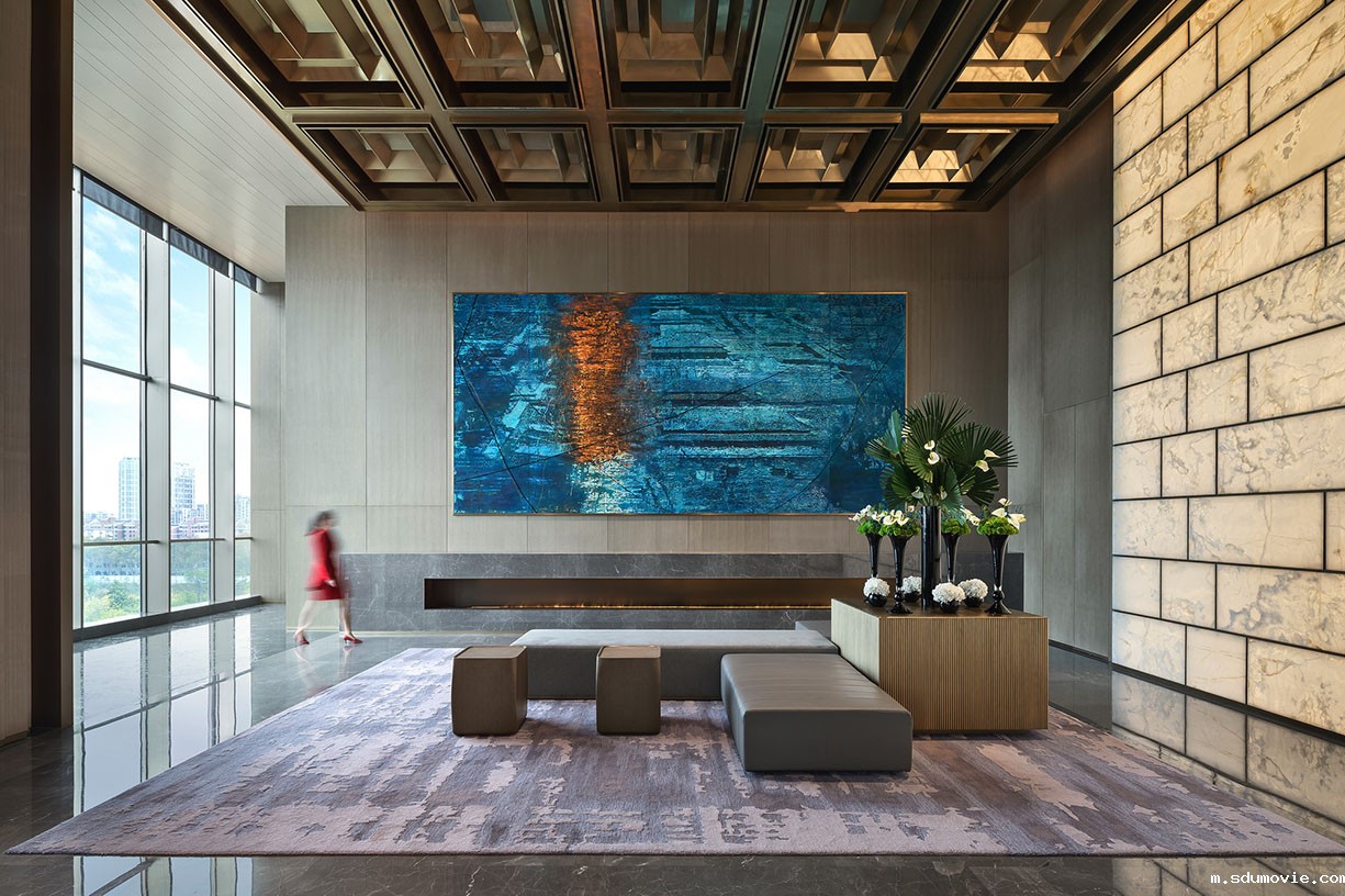 杨邦胜五星酒店设计作品_南京凯宾斯基酒店大堂