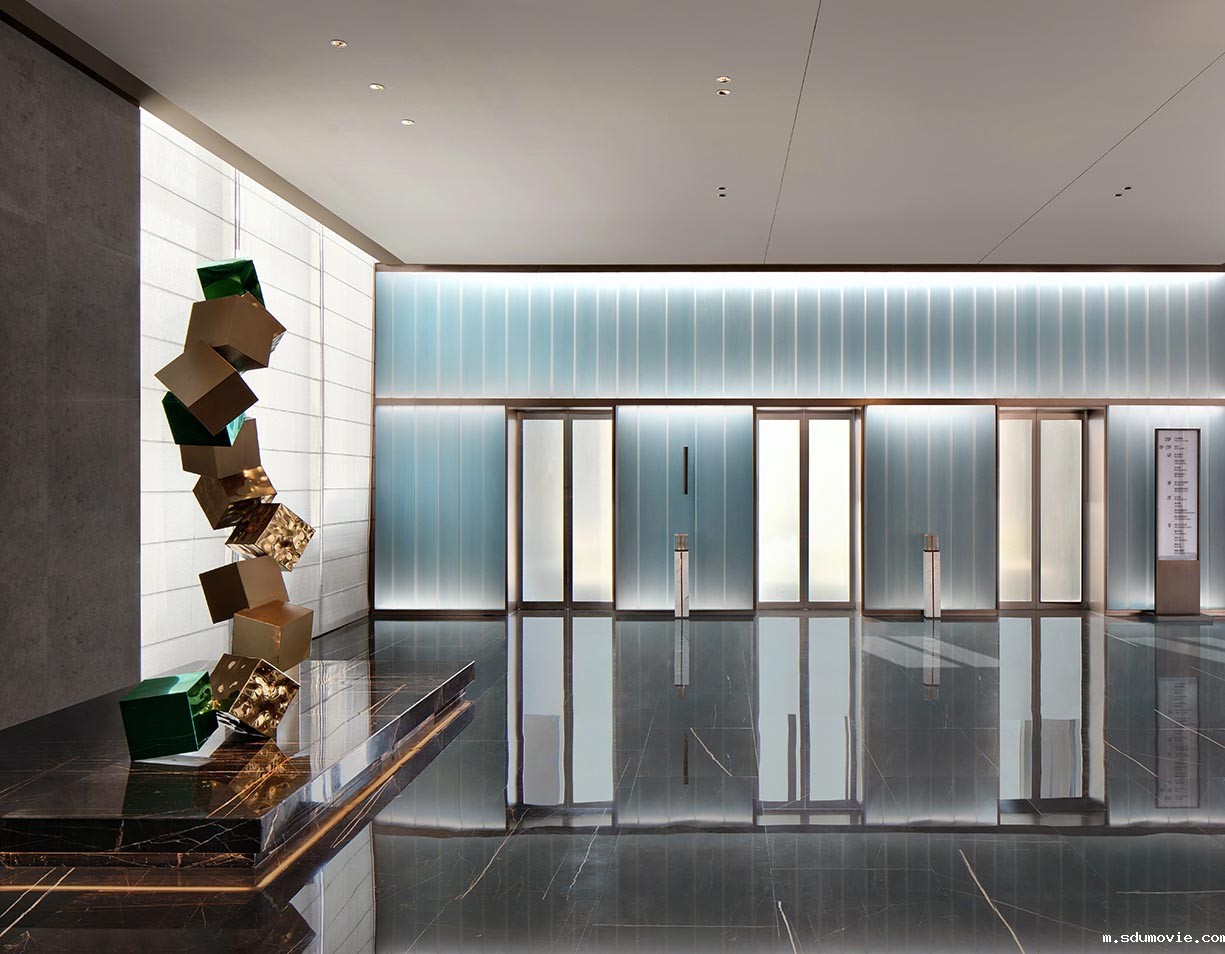 杨邦胜酒店设计公司作品_深圳国际会展希尔顿酒店大堂