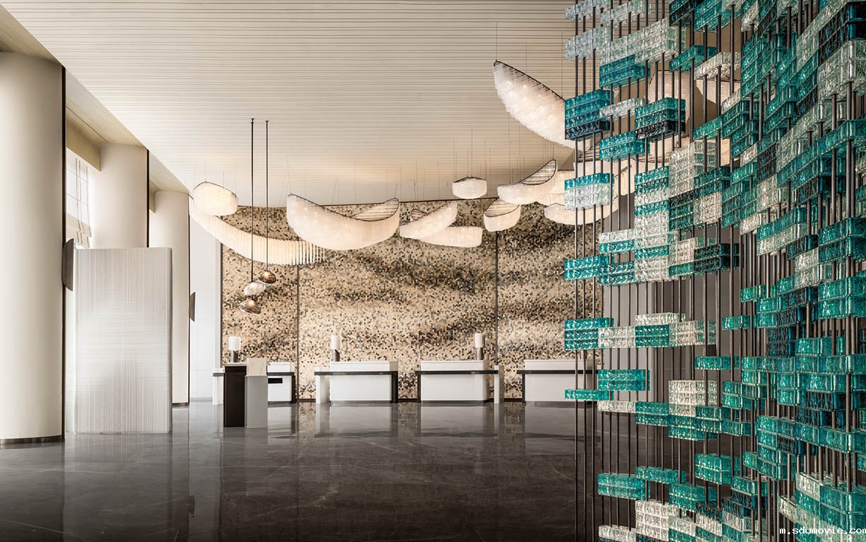 杨邦胜设计公司品牌星级度假酒店设计作品_秦皇岛万豪酒店_大堂