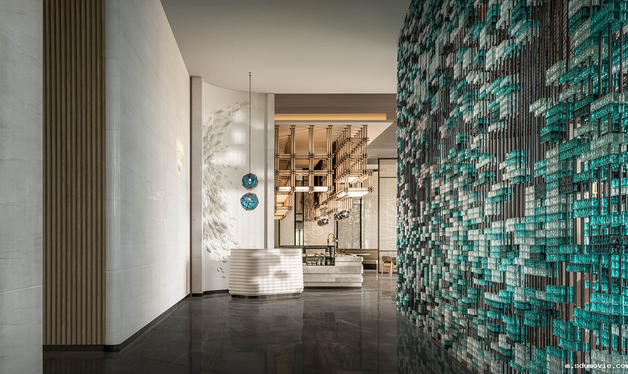 杨邦胜设计公司品牌星级度假酒店设计作品_秦皇岛万豪酒店_全日餐入口